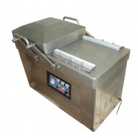 Двухкамерный напольный вакуумный упаковщик Hualian Machinery HVC-410S/2A-G 